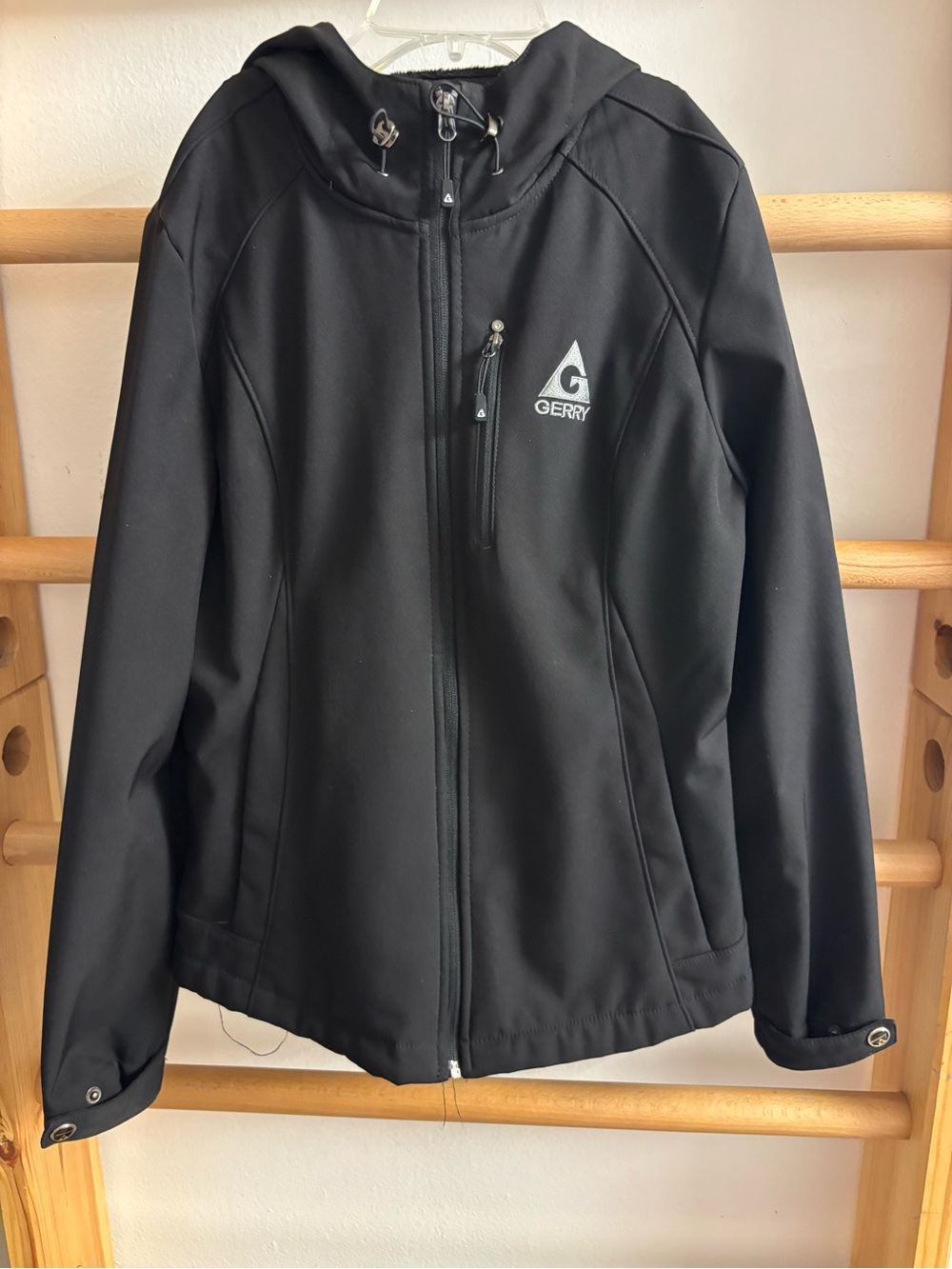 Gerry Weber Black Hooded Softshell Jacket
